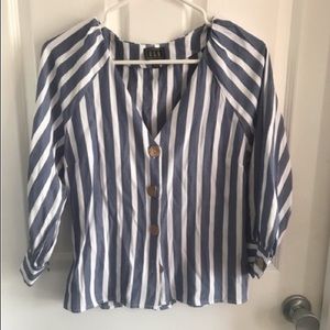 OLM Striped Blouse